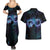Polynesian Personalized Memorial Couples Matching Summer Maxi Dress and Hawaiian Shirt Oceanic Infinity Symbol - Until We Meet Again - Polynesian Pride