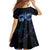 Polynesian Personalized Memorial Family Matching Mermaid Dress and Hawaiian Shirt Oceanic Infinity Symbol - Until We Meet Again - Polynesian Pride