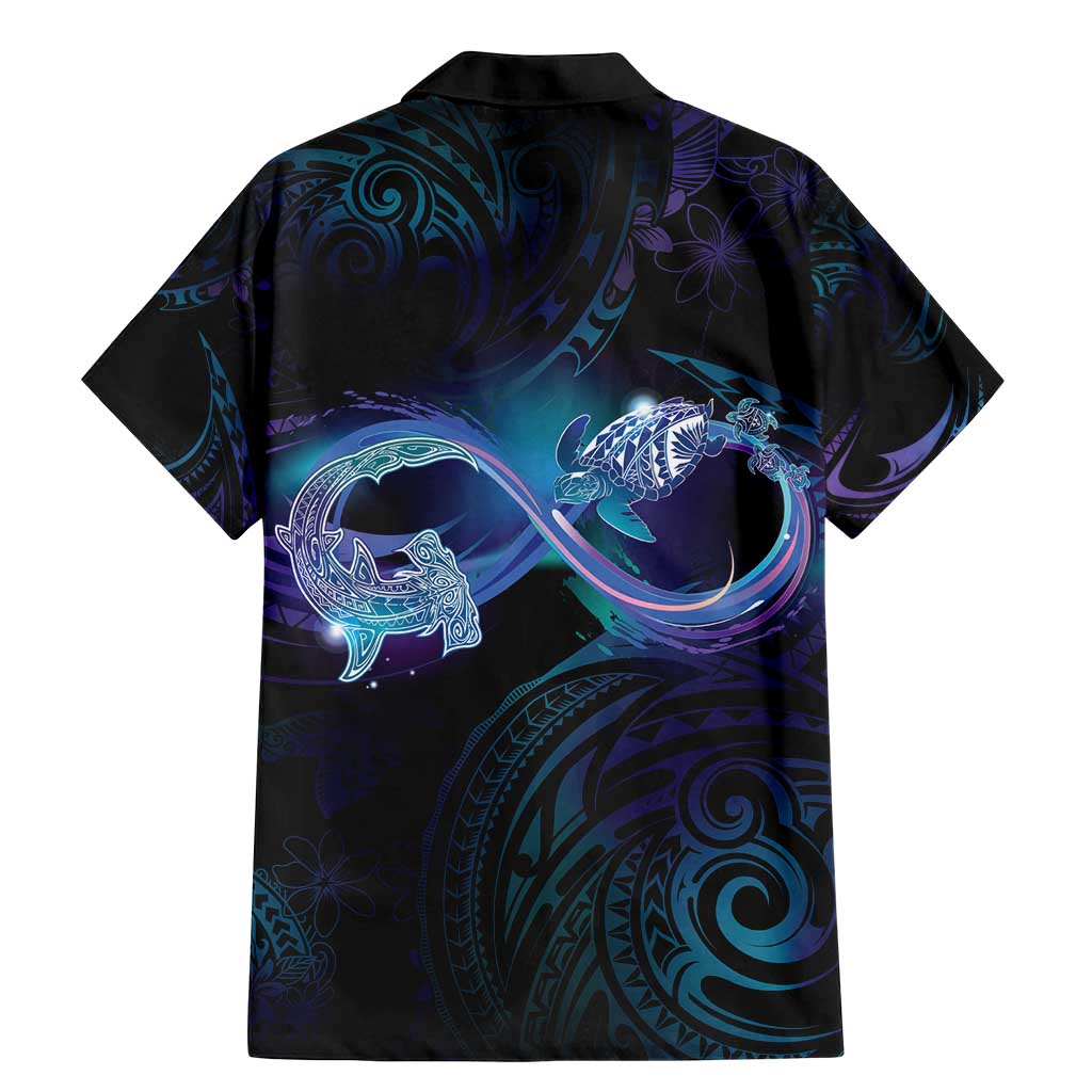 Polynesian Personalized Memorial Family Matching Mermaid Dress and Hawaiian Shirt Oceanic Infinity Symbol - Until We Meet Again - Polynesian Pride