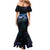 Polynesian Personalized Memorial Family Matching Mermaid Dress and Hawaiian Shirt Oceanic Infinity Symbol - Until We Meet Again - Polynesian Pride