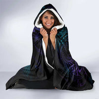 Polynesian Personalized Memorial Hooded Blanket Oceanic Infinity Symbol - Until We Meet Again - Polynesian Pride