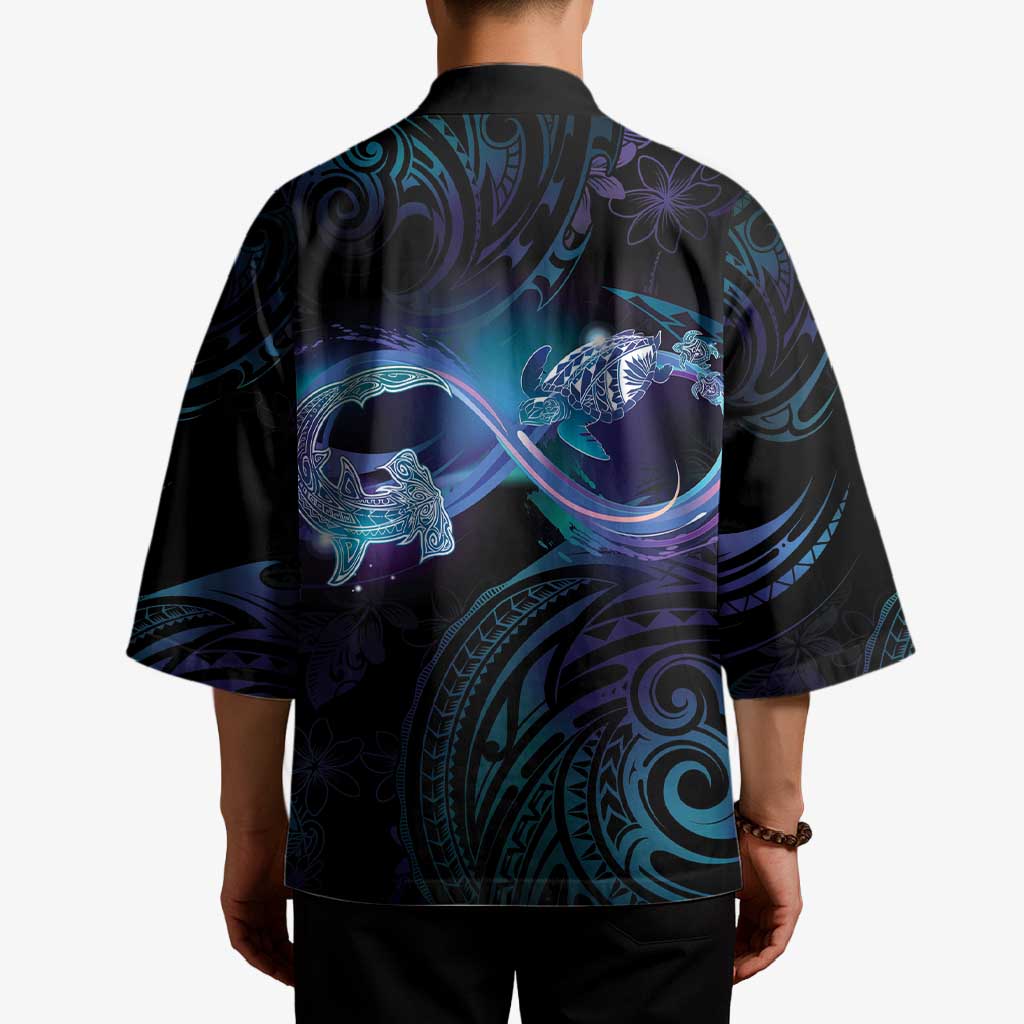 Polynesian Personalized Memorial Kimono Oceanic Infinity Symbol - Until We Meet Again - Polynesian Pride