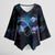 Polynesian Personalized Memorial Kimono Sleeve Blouse Oceanic Infinity Symbol - Until We Meet Again - Polynesian Pride