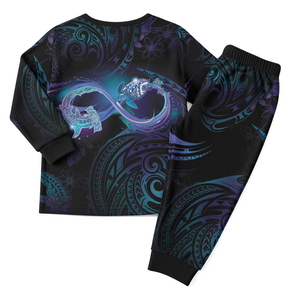 Polynesian Personalized Memorial Christmas Pajama Set Oceanic Infinity Symbol - Until We Meet Again LT7 - Polynesian Pride