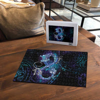 Polynesian Personalized Memorial Puzzle Oceanic Infinity Symbol - Until We Meet Again LT7 - Polynesian Pride