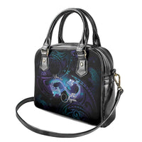 Polynesian Personalized Memorial Shoulder Handbag Oceanic Infinity Symbol - Until We Meet Again - Polynesian Pride