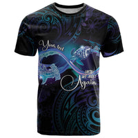 Polynesian Personalized Memorial T Shirt Oceanic Infinity Symbol - Until We Meet Again - Polynesian Pride
