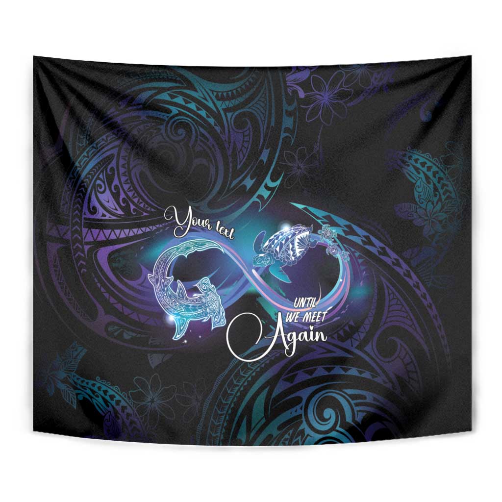 Polynesian Personalized Memorial Tapestry Oceanic Infinity Symbol - Until We Meet Again - Polynesian Pride