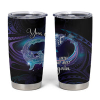 Polynesian Personalized Memorial Tumbler Cup Oceanic Infinity Symbol - Until We Meet Again - Polynesian Pride