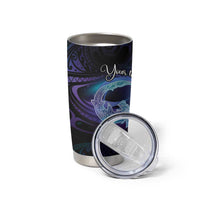 Polynesian Personalized Memorial Tumbler Cup Oceanic Infinity Symbol - Until We Meet Again - Polynesian Pride