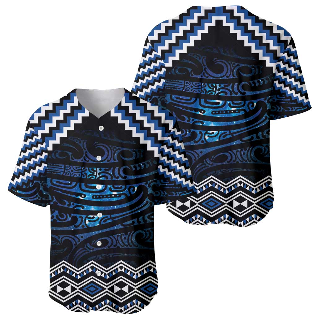 New Zealand Matariki Baseball Jersey Galaxy Styled Taniko