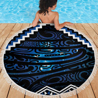 New Zealand Matariki Beach Blanket Galaxy Styled Taniko