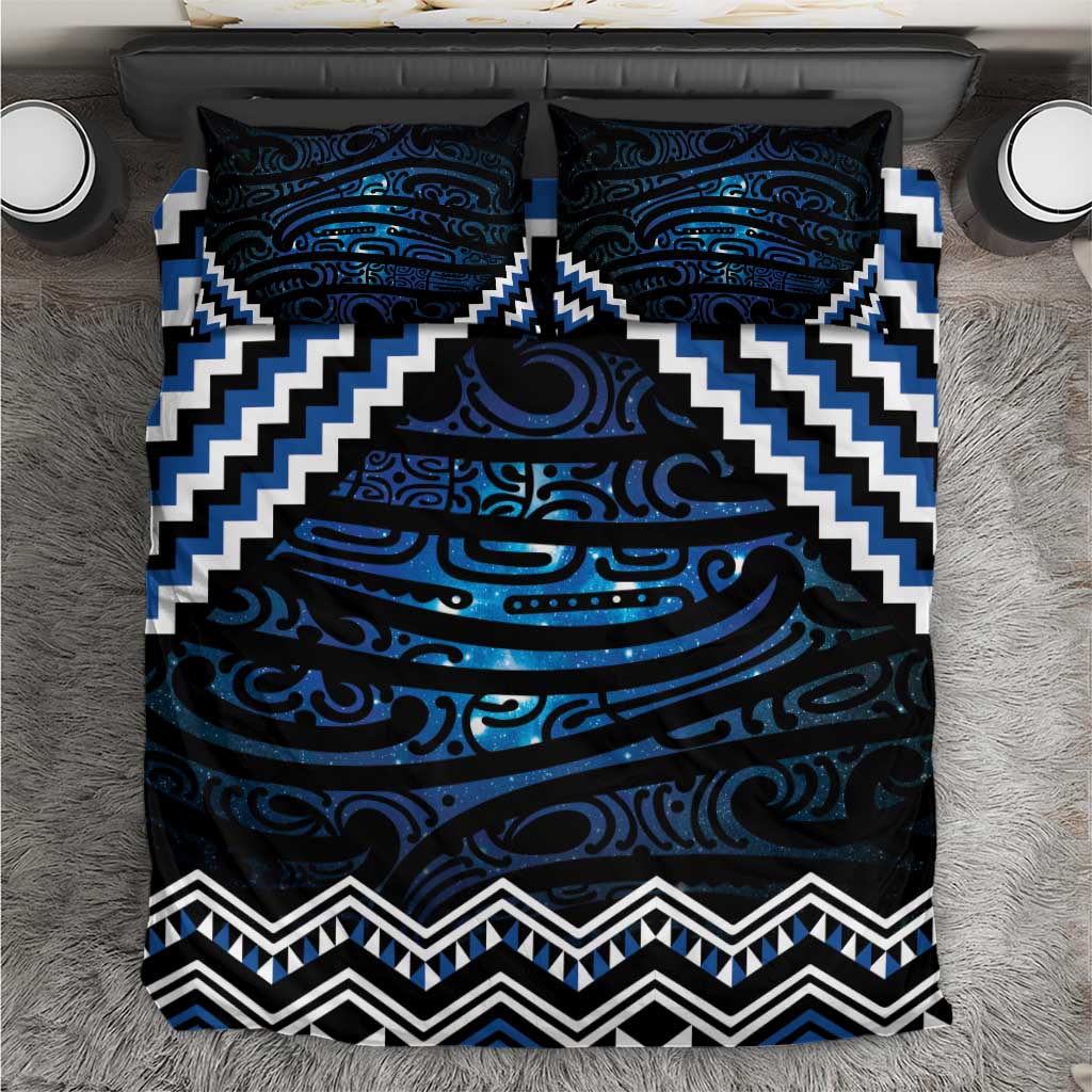 New Zealand Matariki Bedding Set Galaxy Styled Taniko