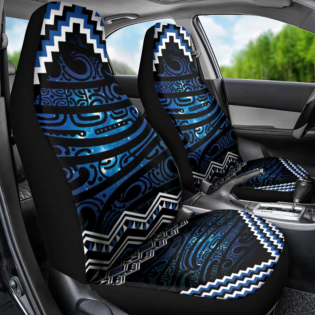 New Zealand Matariki Car Seat Cover Galaxy Styled Taniko