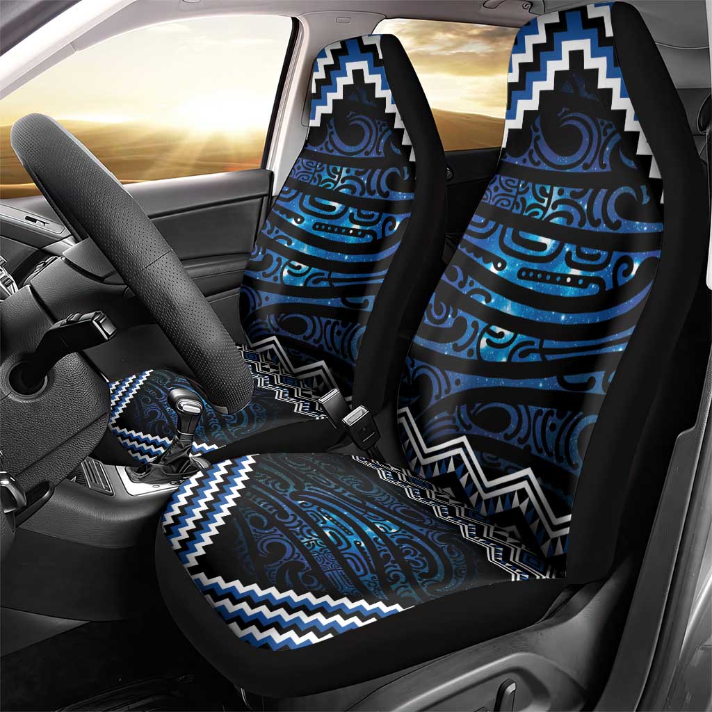 New Zealand Matariki Car Seat Cover Galaxy Styled Taniko