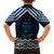 New Zealand Matariki Family Matching Puletasi and Hawaiian Shirt Galaxy Styled Taniko