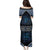 New Zealand Matariki Family Matching Puletasi and Hawaiian Shirt Galaxy Styled Taniko
