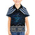 New Zealand Matariki Family Matching Puletasi and Hawaiian Shirt Galaxy Styled Taniko