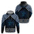New Zealand Matariki Hoodie Galaxy Styled Taniko