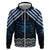 New Zealand Matariki Hoodie Galaxy Styled Taniko