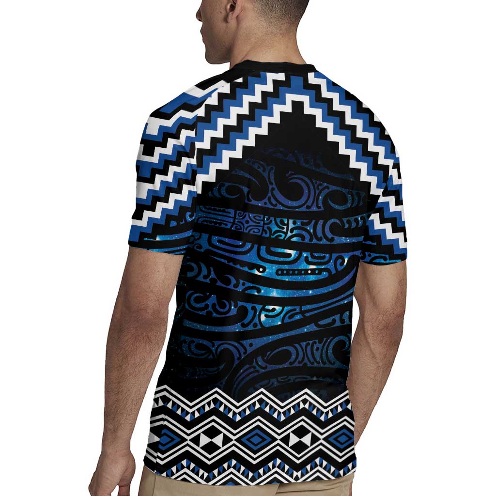 New Zealand Matariki Rugby Jersey Galaxy Styled Taniko