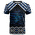 New Zealand Matariki T Shirt Galaxy Styled Taniko