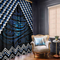 New Zealand Matariki Window Curtain Galaxy Styled Taniko