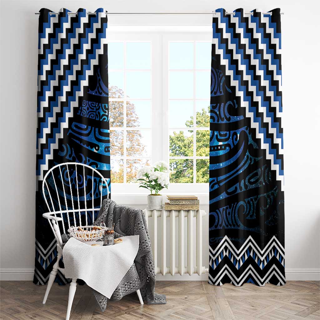 New Zealand Matariki Window Curtain Galaxy Styled Taniko