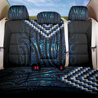 New Zealand Matariki Back Car Seat Cover Galaxy Poutama Motifs