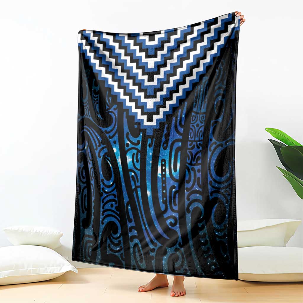 New Zealand Matariki Blanket Galaxy Poutama Motifs