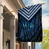 New Zealand Matariki Garden Flag Galaxy Poutama Motifs