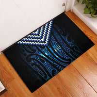 New Zealand Matariki Rubber Doormat Galaxy Poutama Motifs