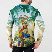 Aloha Hawaii It's 5 o'clock Somewhere Button Sweatshirt LT7 - Polynesian Pride