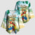 Aloha Hawaii It's 5 o'clock Somewhere Kimono Sleeve Blouse - Polynesian Pride