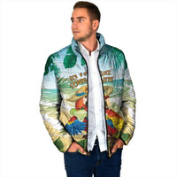 Aloha Hawaii It's 5 o'clock Somewhere Padded Jacket - Polynesian Pride