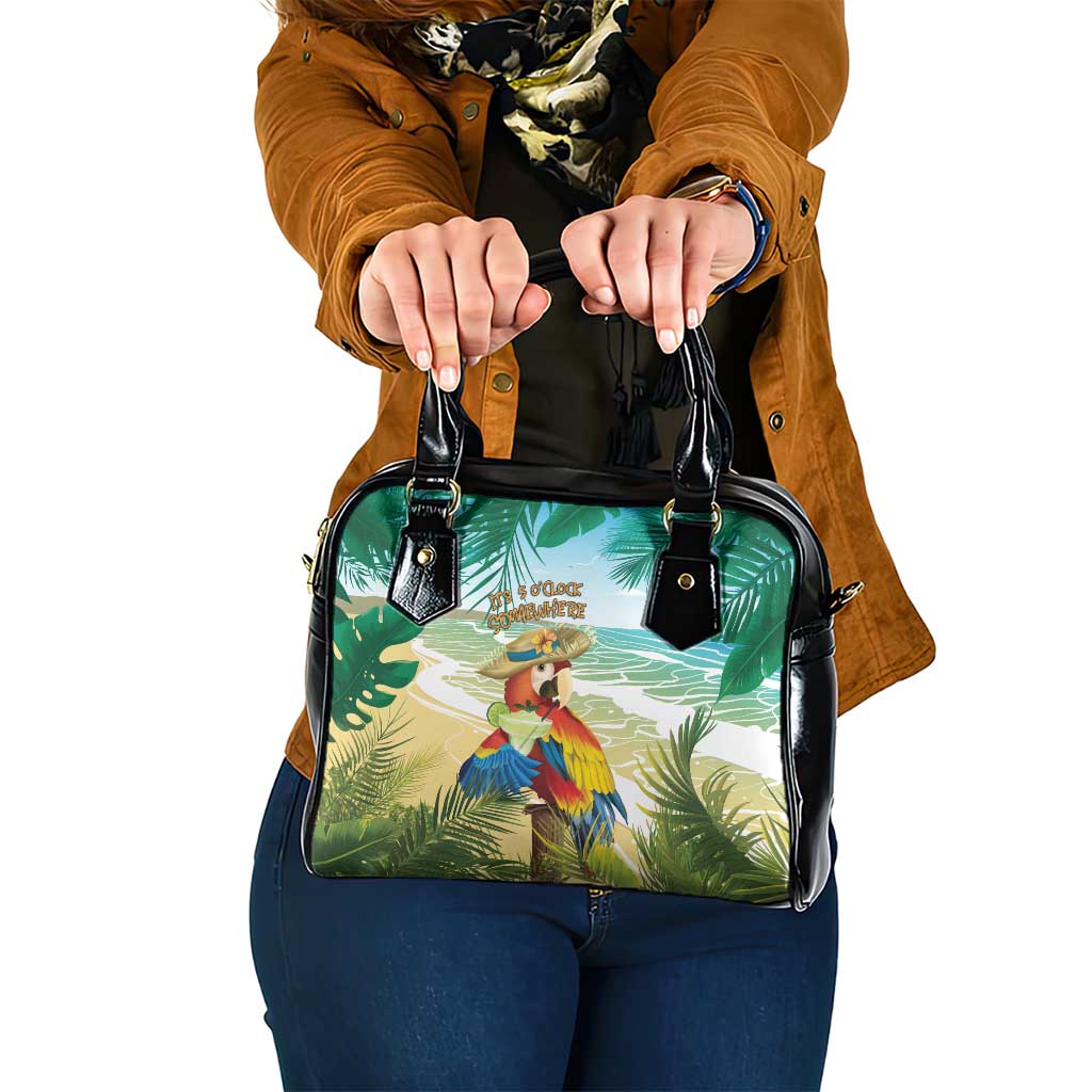 Aloha Hawaii It's 5 o'clock Somewhere Shoulder Handbag - Polynesian Pride