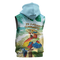 Aloha Hawaii It's 5 o'clock Somewhere Sleeveless Zip Hoodie LT7 - Polynesian Pride