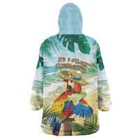 Aloha Hawaii It's 5 o'clock Somewhere Wearable Blanket Hoodie LT7 - Polynesian Pride