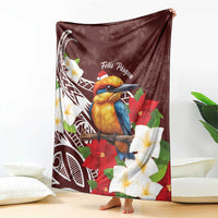 Felis Pasgua Guam Blanket Christmas Sihek Kingfisher with Guasali LT7 - Polynesian Pride