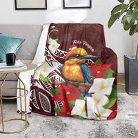 Felis Pasgua Guam Blanket Christmas Sihek Kingfisher with Guasali LT7 - Polynesian Pride