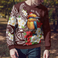 Felis Pasgua Guam Ugly Christmas Sweater Christmas Sihek Kingfisher with Guasali