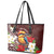 Felis Pasgua Guam Leather Tote Bag Christmas Sihek Kingfisher with Guasali