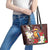 Felis Pasgua Guam Leather Tote Bag Christmas Sihek Kingfisher with Guasali