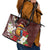 Felis Pasgua Guam Leather Tote Bag Christmas Sihek Kingfisher with Guasali