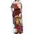 Felis Pasgua Guam Off Shoulder Maxi Dress Christmas Sihek Kingfisher with Guasali