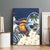 Hafa Adai Guam Canvas Wall Art Sihek Guam Kingfisher with Guasali