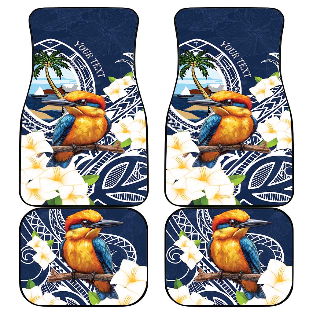 Hafa Adai Guam Car Mats Sihek Guam Kingfisher with Guasali LT7 - Polynesian Pride