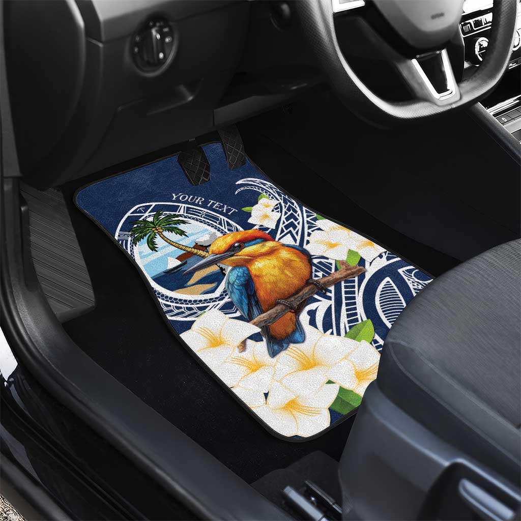 Hafa Adai Guam Car Mats Sihek Guam Kingfisher with Guasali LT7 - Polynesian Pride