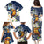 Hafa Adai Guam Family Matching Puletasi and Hawaiian Shirt Sihek Guam Kingfisher with Guasali