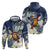 Hafa Adai Guam Hoodie Sihek Guam Kingfisher with Guasali